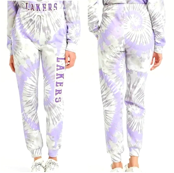 Hybrid Apparel Women's LA Lakers Joggers - Picture 1 of 7